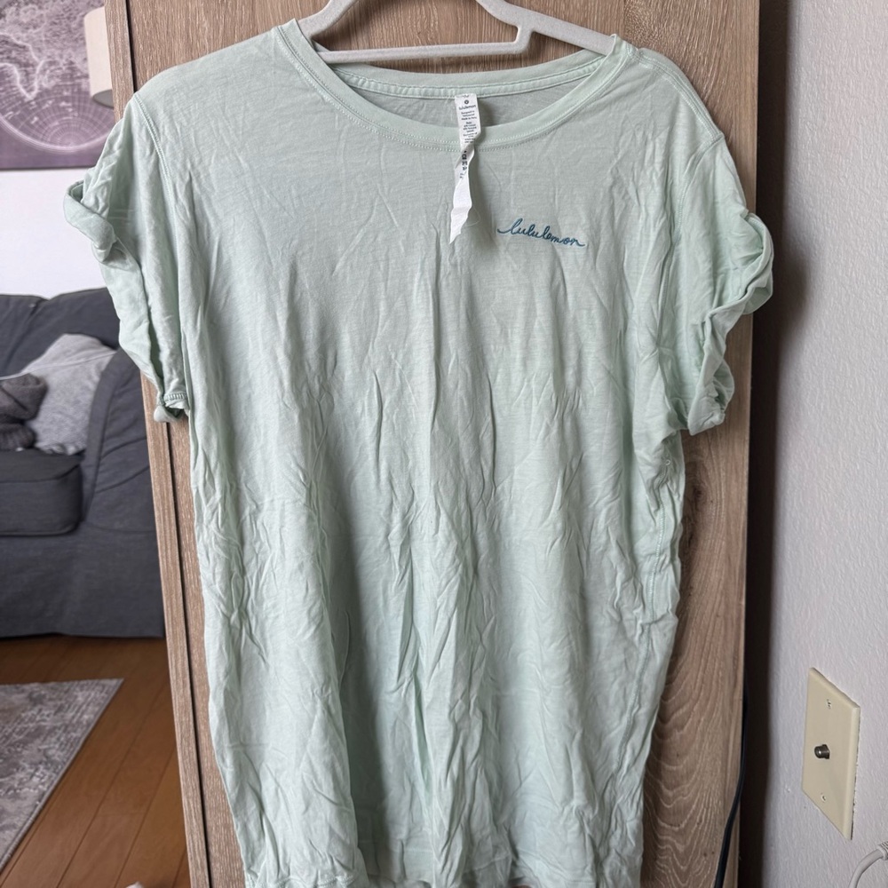 LULULEMON T-SHIRT WITH EMBROIDERY LOGO